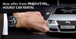 Hourly car rental from RENTAL