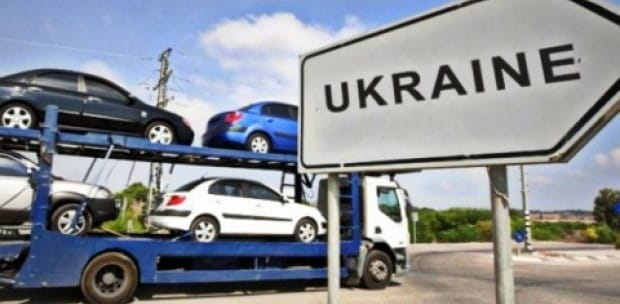 Импорт автомобилей в Украину возрос