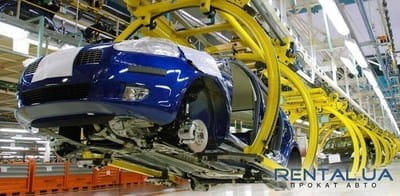 В Україні знизився рівень виробництва авто