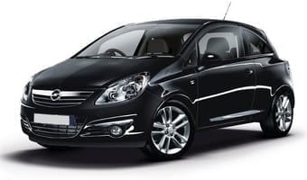 Rent a car Opel Corsa 3d in Kiev