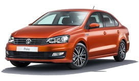 Rent a car Volkswagen Polo Sedan in Chernivtsi