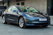 Rent Tesla Model 3 in Zaporizhia - RENTAL